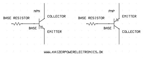 transistor voltage drop chart